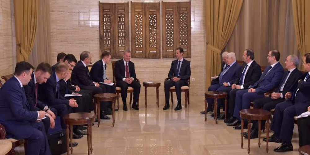 الرئيس الأسد: لوضع تصورات طويلة الأمد لعلاقات اقتصادية قوية بين سورية و روسيا