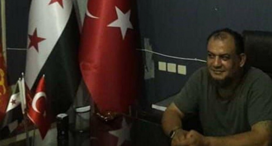  الاحتلال التركي يقوم بترقية إرهابي داعشي الى قائد عسكري – صور