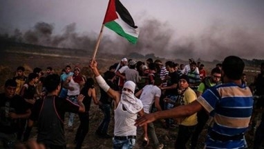 مسيرات العودة مستمرة و إصابات بالرصاص والاختناق شرق قطاع غزة