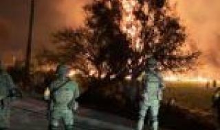 66 ضحية نتيجة حريق نفطي في المكسيك