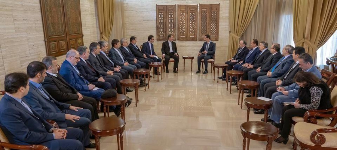 الرئيس الأسد لـجهانغيري: الاتفاقيات ومشاريع التعاون بين البلدين تحمل بعدا استراتيجيا وتشكل أساسا اقتصاديا متينا 