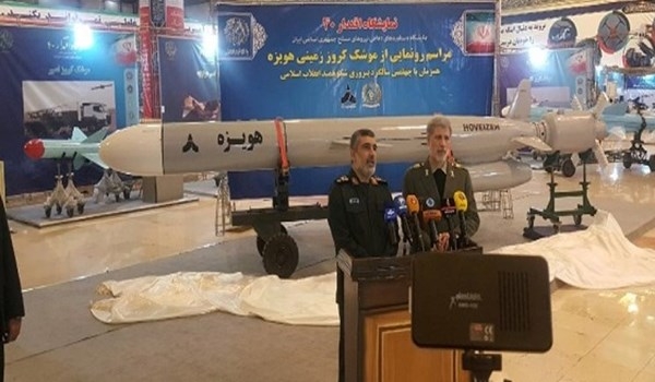 الكشف عن صاروخ كروز ايراني طويل المدى
