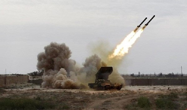  إطلاق خمسة صواريخ زلزال 1 على تجمعات الجيش السعودي و إسقاط طائرة
