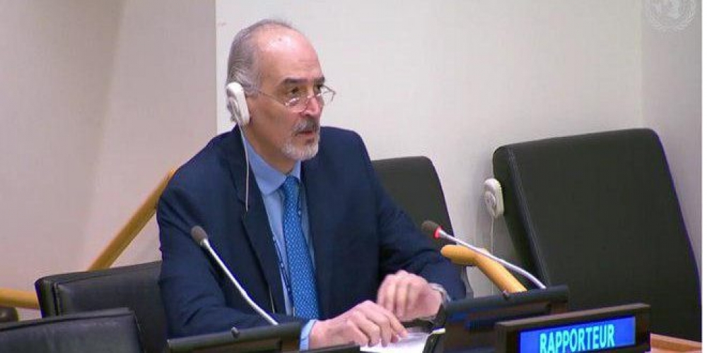 مندوب سورية مقرر لـ لجنة الأمم المتحدة المعنية بـ إعلان منح الاستقلال للبلدان والشعوب    