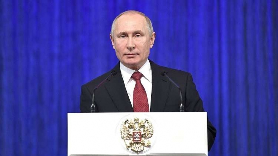 بوتين: روسيا دولة محبة للسلام لكن
