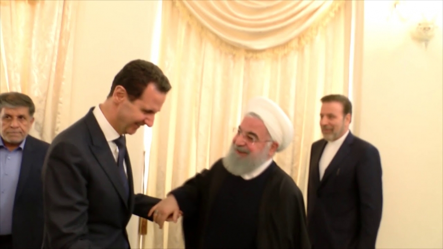 فيديو من زيارة السيد الرئيس بشار الأسد الى إيران