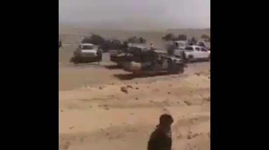 فيديو يكشف أن ما يحاك للجزائر كبير ... شاهد الحدود الليبية الجزائرية