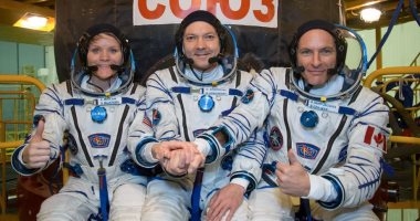  3 رواد فضاء يصلون إلى محطة الفضاء الدولية