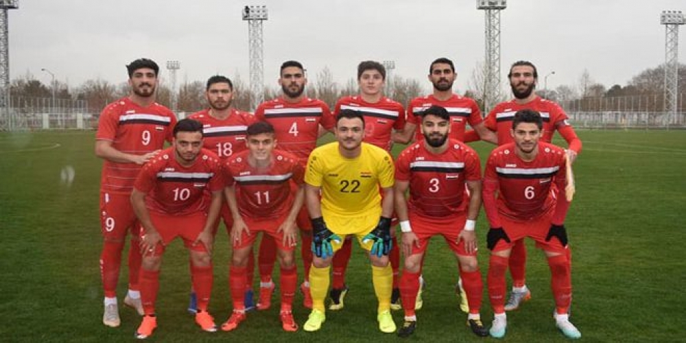 منتخب سورية الأولمبي لكرة القدم يفوز على نظيره الإيراني وديا