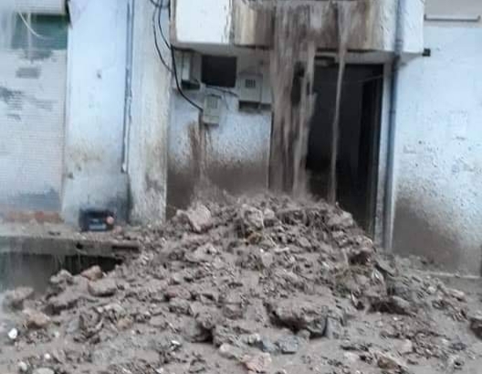 أضرار مادية كبيرة في المنازل نتيجة تفجر عدد من ينابيع وادي العيون بريف حماه