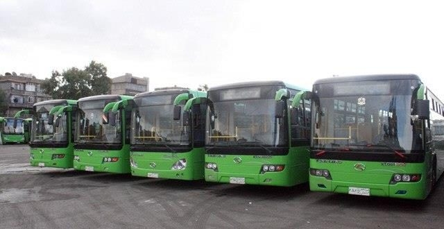 13 حافلة نقل جديدة لمحافظة ريف دمشق