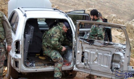  ضبط سيارة مفخخة بمادة سي-4 في حمص