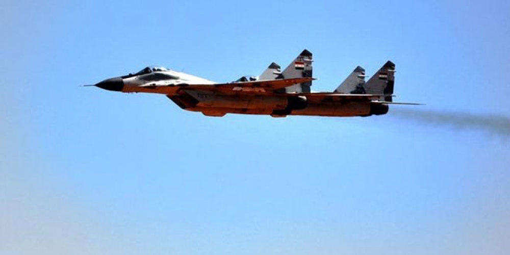 سلاح الجو يستهدف تجمعات الإرهابيين في ريف إدلب الجنوبي وتدمير أوكار وآليات لهم بالريف الجنوبي الشرقي