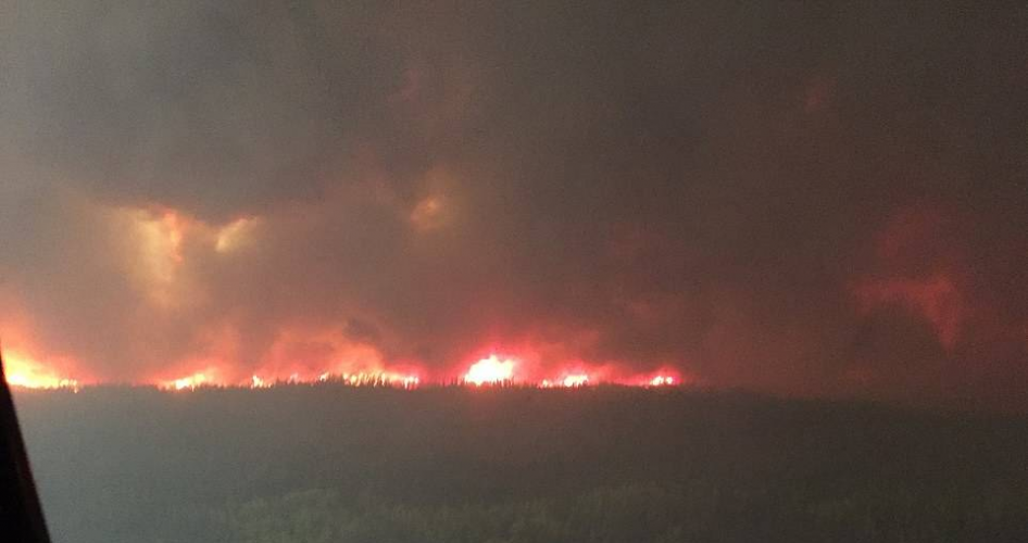 حريق ضخم في غابات كندا وإخلاء أكثر من 5000 شخص
