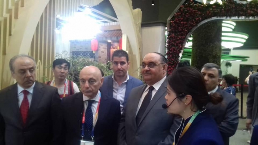  القادري: الجناح السوري في معرض إكسبو الصين فرصة للتعريف بمنتجاتنا الزراعية وجودتها