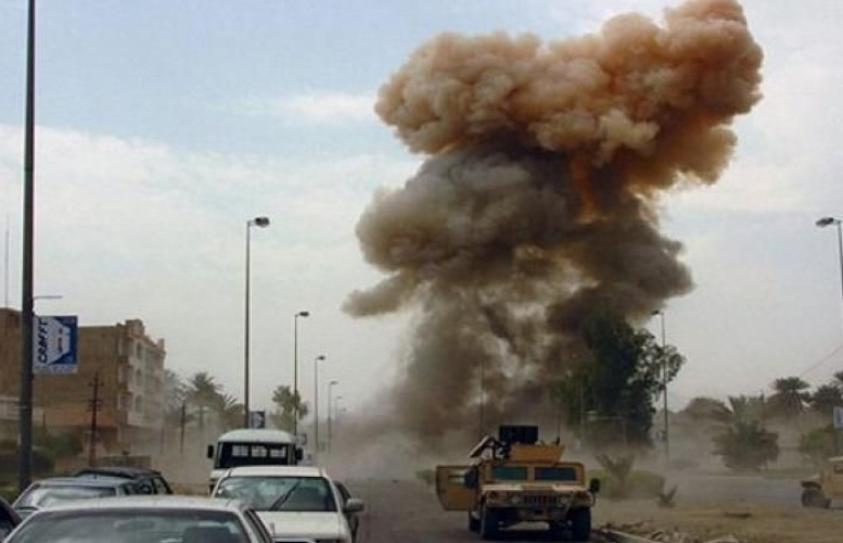  صاروخ يستهدف مجمع القصور الرئاسية في الموصل العراقية