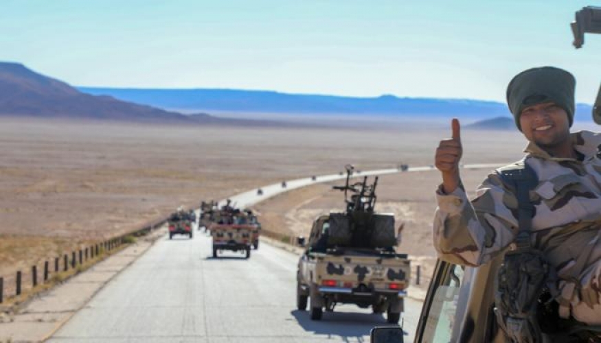 الجيش الليبي يدمر ثلاث دبابات للوفاق جنوب طرابلس