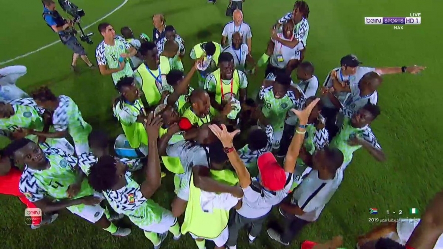  نيجيريا إلى نصف نهائي كأس أمم أفريقيا بعد الفوز على جنوب إفريقيا بهدفين لهدف 