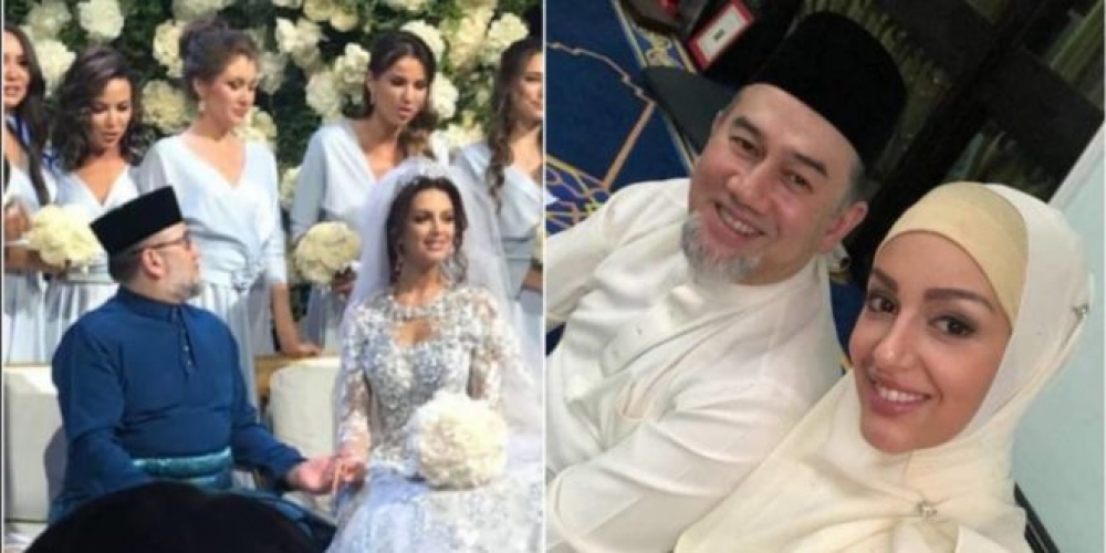 تقارير صحفية تشير إلى طلاق الملك الماليزي من ملكة جمال روسيا