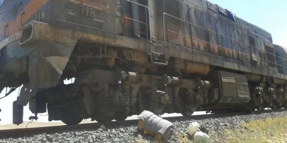  اعتداء إرهابي يستهدف قطار شحن الفوسفات بريف حمص الشرقي