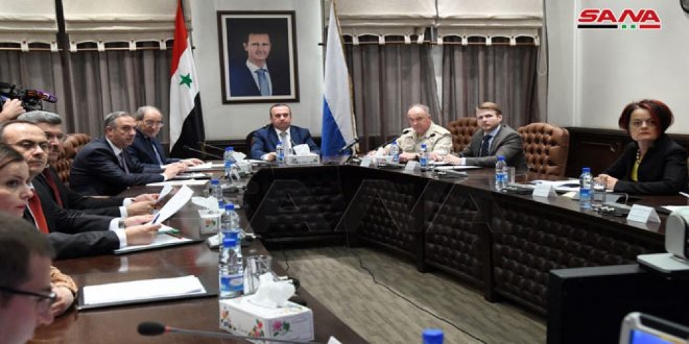 دمشق وموسكو: حل الأزمة في سورية عبر القضاء على الإرهاب وعودة المهجرين وإعادة الإعمار   