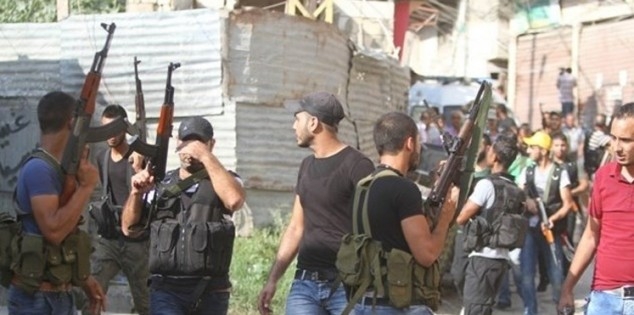 اشتباكات في مخيم عين الحلوة جنوب لبنان