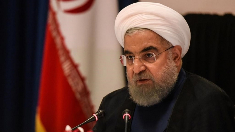 روحاني: شرط قبول المفاوضات مع أمريكا هو رفع كل العقوبات 