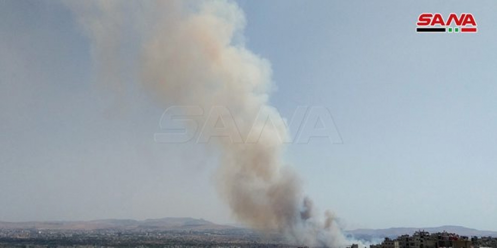اندلاع حريق قرب داريا ولا أنباء عن إصابات