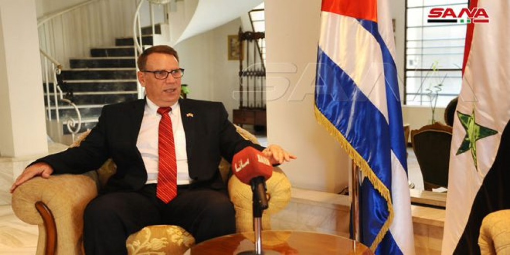 سفير كوبا بدمشق: رغم الحصار الأمريكي سنشارك في معرض دمشق الدولي