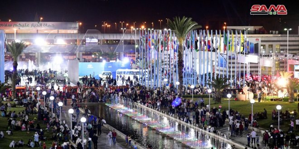 أكثر من 116 ألف زائر لمعرض دمشق الدولي في يومه الخامس