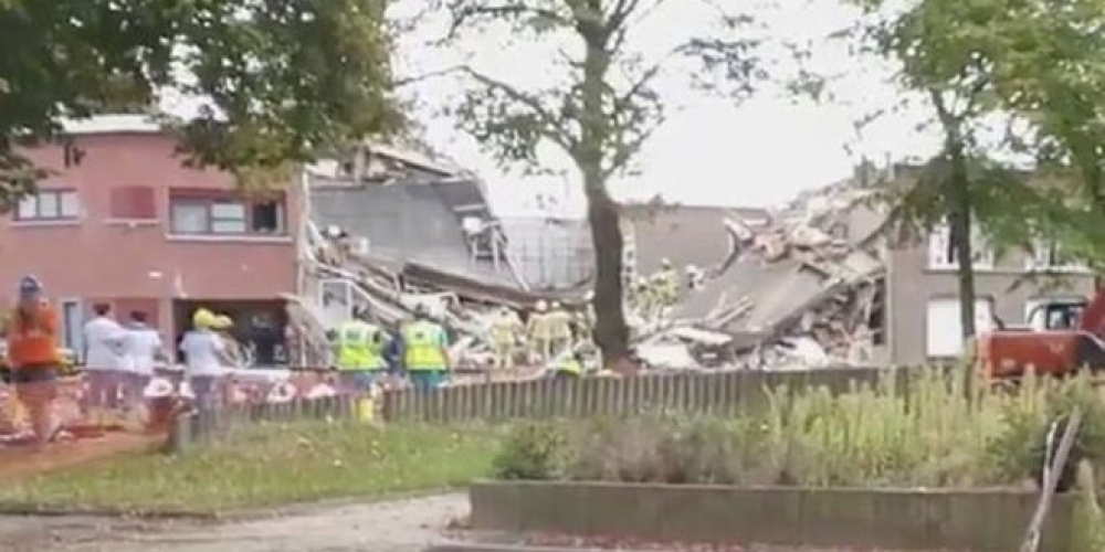 انفجار يدمر منازل عدة في مدينة أنتويرب البلجيكية   