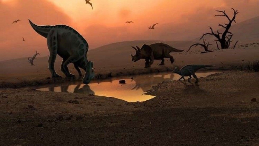  ماذا حدث يوم نفوق الديناصورات؟