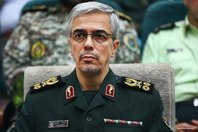رئيس الأركان الإيراني: قدراتنا الصاروخية مكرسة للدفاع عن النفس
