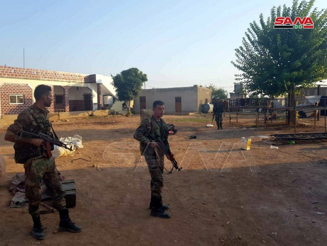 الجيش يسيطر على 4 قرى جديدة ويشتبك مع قوات الاحتلال التركي بريف رأس العين