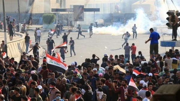 ارتفاع حصيلة قتلى الاحتجاجات في بغداد إلى 36 شخصا