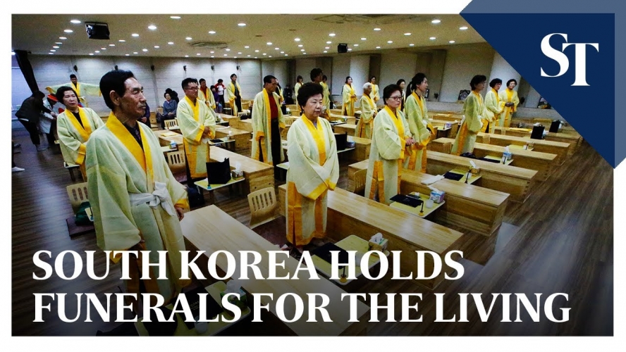 بالفيديو: دفن 25 ألف شخص حي في كوريا الجنوبية والهدف؟