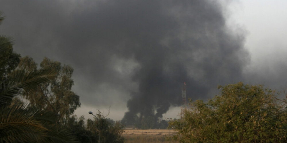  سقوط صاروخين في بغداد وإصابة شخص