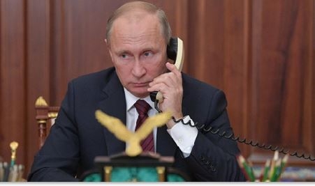 بوتين يؤكد في اتصال هاتفي مع ماكرون ضرورة التصدي الفعال للتهديد الإرهابي في المنطقة