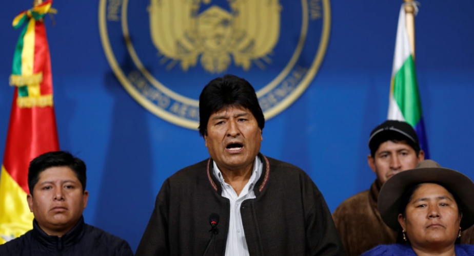 موراليس المستقيل: أرغب بالعودة إلى بوليفيا وأنتظر تقديم ضمانات من الحكومة المؤقتة 