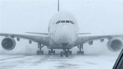 إلغاء أكثر من 600 رحلة جوية بالولايات المتحدة بسبب الأحوال الجوية