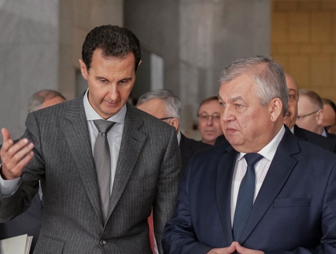 الرئيس الأسد يبحث مع مبعوث بوتين الوضع في إدلب والجولة المقبلة من أستانة