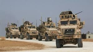 500 آلية عسكرية أمريكية تصل الأنبار العراقية قادمة من الاردن!