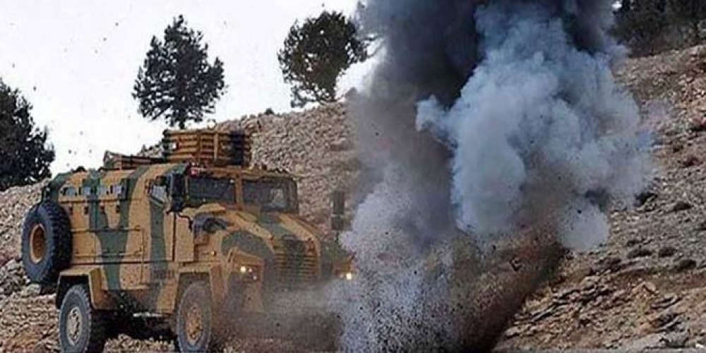 مقتل جنديين تركيين وإصابة 7 بانفجار عبوة ناسفة جنوب شرق تركيا