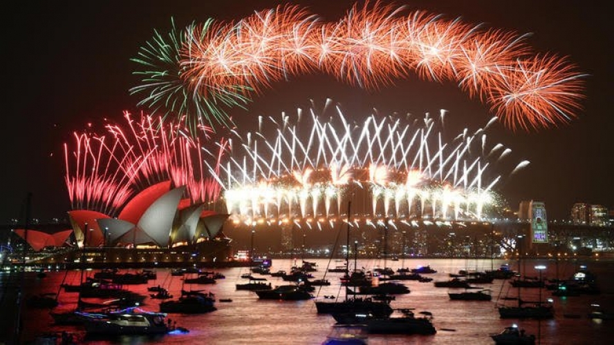 احتفالات مدينة سدني في استراليا بالعام 2020