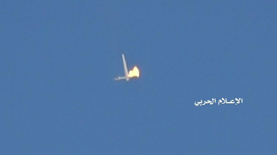 اليمن ..  إسقاط ثاني طائرة تجسسية تابعة للعدوان في الحديدة خلال 12 ساعة