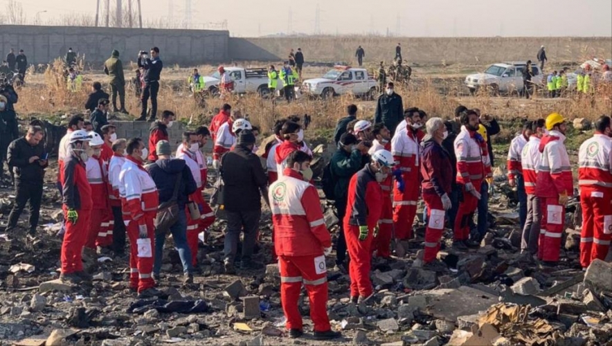 الرئيس بوتين يعزي نظيره الاوكراني زيلنيسكي بضحايا تحطم طائرة الركاب في إيران