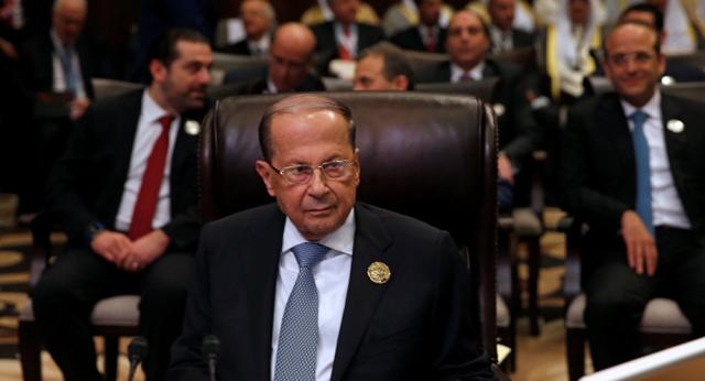 الرئيس اللبناني يأمل ألا تؤدي التوترات الايرانية الامريكية الأخيرة إلى تداعيات على لبنان