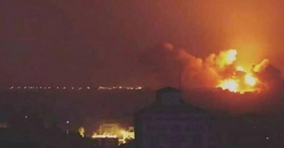 مشاهد جديدة تتضمن مدينة الصواريخ الايرانية و الانفجارات في قاعدة عين الاسد الجوية الامريكية – فيديو   