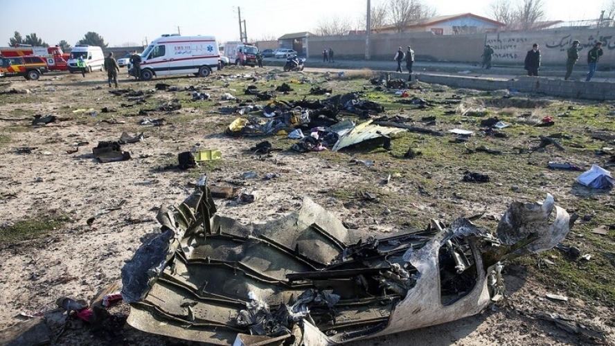 الطيران المدني الإيراني: اشتعال الطائرة الأوكرانية لمدة دقيقة ينفي إصابتها بصاروخ
