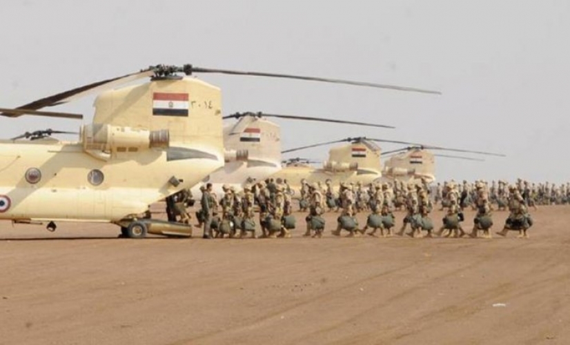 مصر تفتتح أكبر قاعدة عسكرية في الشرق الأوسط